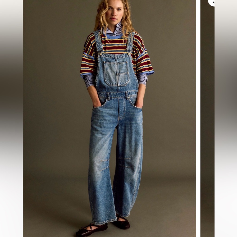 WE the people barrel denim at overalls